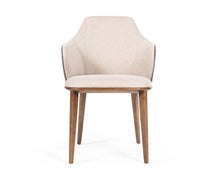 Load image into Gallery viewer, Modrest Megan Modern Beige &amp; Grey Dining Chair
