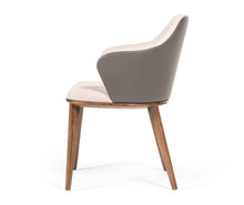 Load image into Gallery viewer, Modrest Megan Modern Beige &amp; Grey Dining Chair
