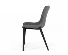 Load image into Gallery viewer, Modrest Frasier - Modern Grey Eco-Leather Dining Chair (Set of 2 )
