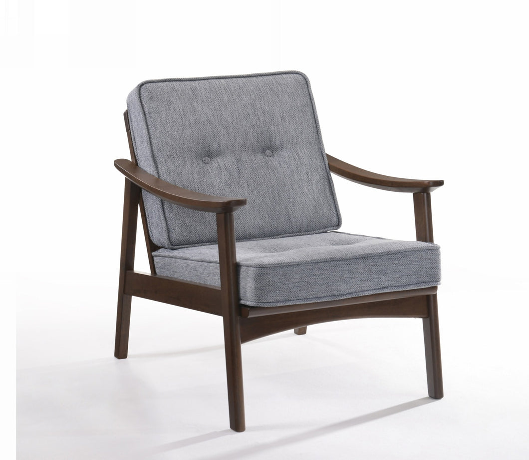 Modrest Andie - Modern Dark Grey Accent Chair