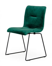 Load image into Gallery viewer, Modrest Yannis - Modern Green Fabric Dining Chair (Set of 2)
