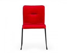 Load image into Gallery viewer, Modrest Yannis - Modern Red Fabric Dining Chair (Set of 2)
