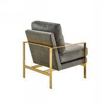Load image into Gallery viewer, Divani Casa Bayside - Modern Grey Fabric Accent Chair
