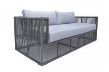 Load image into Gallery viewer, Renava Whimsy - Modern Outdoor Light Grey &amp; Dark Grey Sofa Set

