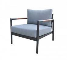 Load image into Gallery viewer, Renava Kiowa - Modern Outdoor Grey &amp; Black Sofa Set
