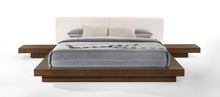 Load image into Gallery viewer, Modrest Tokyo - Contemporary Walnut and White Platform Bed
