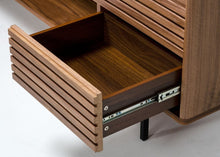 Load image into Gallery viewer, Modrest Maggie - Modern Walnut and Grey Buffet
