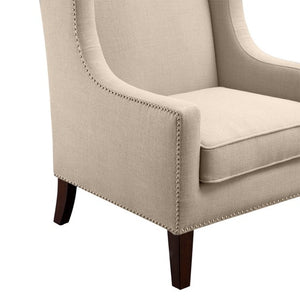 Barton Wing Chair - Linen