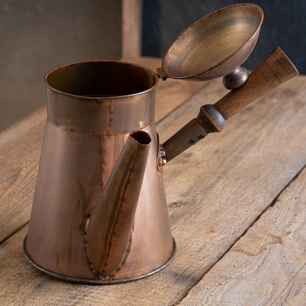 Coffee Pot with Handle, Copper