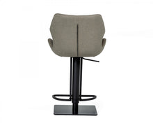 Load image into Gallery viewer, Modrest Jaffee - Industrial Grey Eco-Leather Bar Stool
