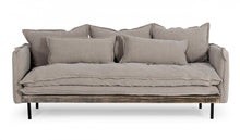 Load image into Gallery viewer, Divani Casa Mathis - Modern Grey Fabric Sofa
