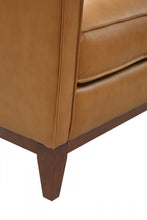 Load image into Gallery viewer, Divani Casa Naylor - Modern Brown Italian Leather Split Sofa
