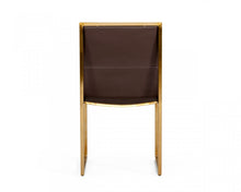 Load image into Gallery viewer, Modrest Dalton - Modern Brown Leatherette Dining Chair ( Set of 2 )

