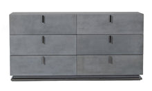 Load image into Gallery viewer, Modrest Buckley - Modern Grey Crackle Dresser

