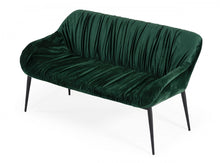 Load image into Gallery viewer, Modrest Katrina - Modern Green Fabric Bench
