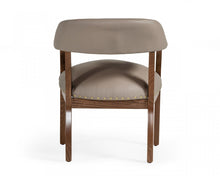 Load image into Gallery viewer, Modrest Canosa Modern Taupe Faux Leather Dining Chair
