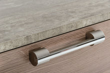Load image into Gallery viewer, Nova Domus Boston - Modern Brown Oak &amp; Brushed Stainless Steel Chest
