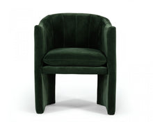 Load image into Gallery viewer, Modrest Danube - Modern Jade Green Fabric Dining Chair
