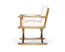 Load image into Gallery viewer, Modrest Haxtun - Modern Cream Sherpa Accent Chair

