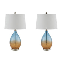 Load image into Gallery viewer, Cortina Table Lamp Set of 2 - Blue
