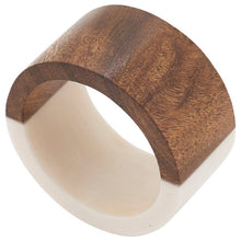 Load image into Gallery viewer, Wood and Resin Napkin Ring
