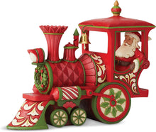 Load image into Gallery viewer, Christmas Train Santa Engine
