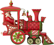 Load image into Gallery viewer, Christmas Train Santa Engine
