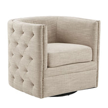Load image into Gallery viewer, Capstone Swivel Chair - Cream
