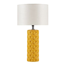 Load image into Gallery viewer, Macey Table Lamp - Yellow
