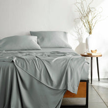 Load image into Gallery viewer, Signature Bamboo Viscose Sheet Set in Silver
