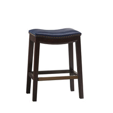 Load image into Gallery viewer, Belfast Saddle Counter Stool - Navy
