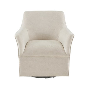 Augustine Swivel Glider Chair - Grey/Taupe