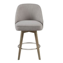 Load image into Gallery viewer, Pearce Counter Stool with swivel seat - Grey
