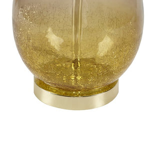 Cortina Glass Table Lamp - 2Pc Set - Gold