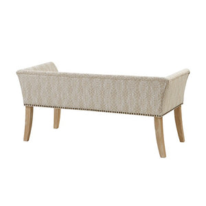 Welburn Accent Bench - Taupe Multi