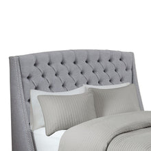 Load image into Gallery viewer, Harper King Upholstery Headboard - Grey
