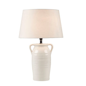 Everly Table Lamp - White