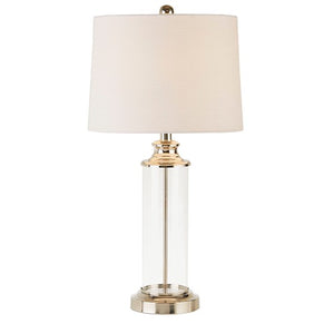 Clarity Table Lamp Set of 2 - Silver