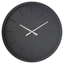 Load image into Gallery viewer, Wood Wall Clock, Dark Gray
