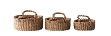 Load image into Gallery viewer, Hand-Woven Baskets with Handles, Large
