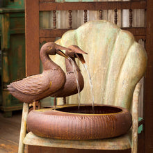 Load image into Gallery viewer, Folk Art Duck Fountain
