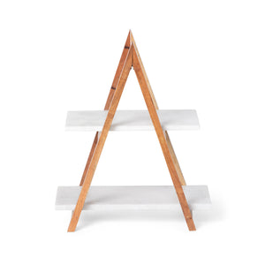 A-Frame Marble Cheese Server