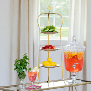Hospitality 3-Tiered Plate Stand