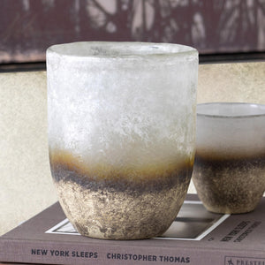 Fairbanks Organic Glass Vase, Large