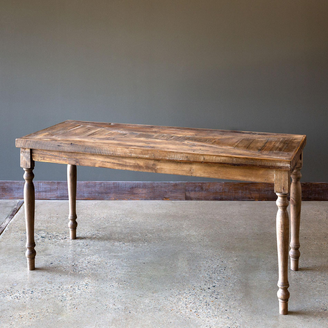 Reclaimed Wood Fixture Console Table, Large