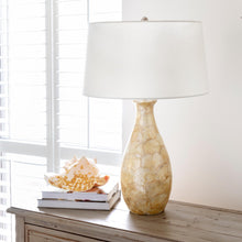 Load image into Gallery viewer, Pearl Capiz Table Lamp
