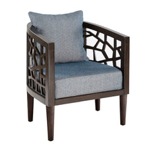Load image into Gallery viewer, Crackle Accent Chair - Blue
