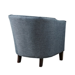 Fremont Barrel Arm Chair - Slate Blue