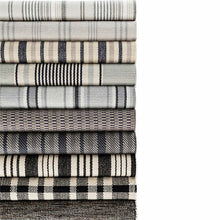 Load image into Gallery viewer, Grant Black + Brown Woven Cotton Rug
