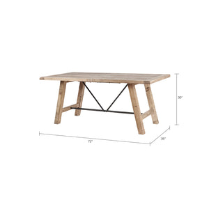 Sonoma  Dining Table - Natural